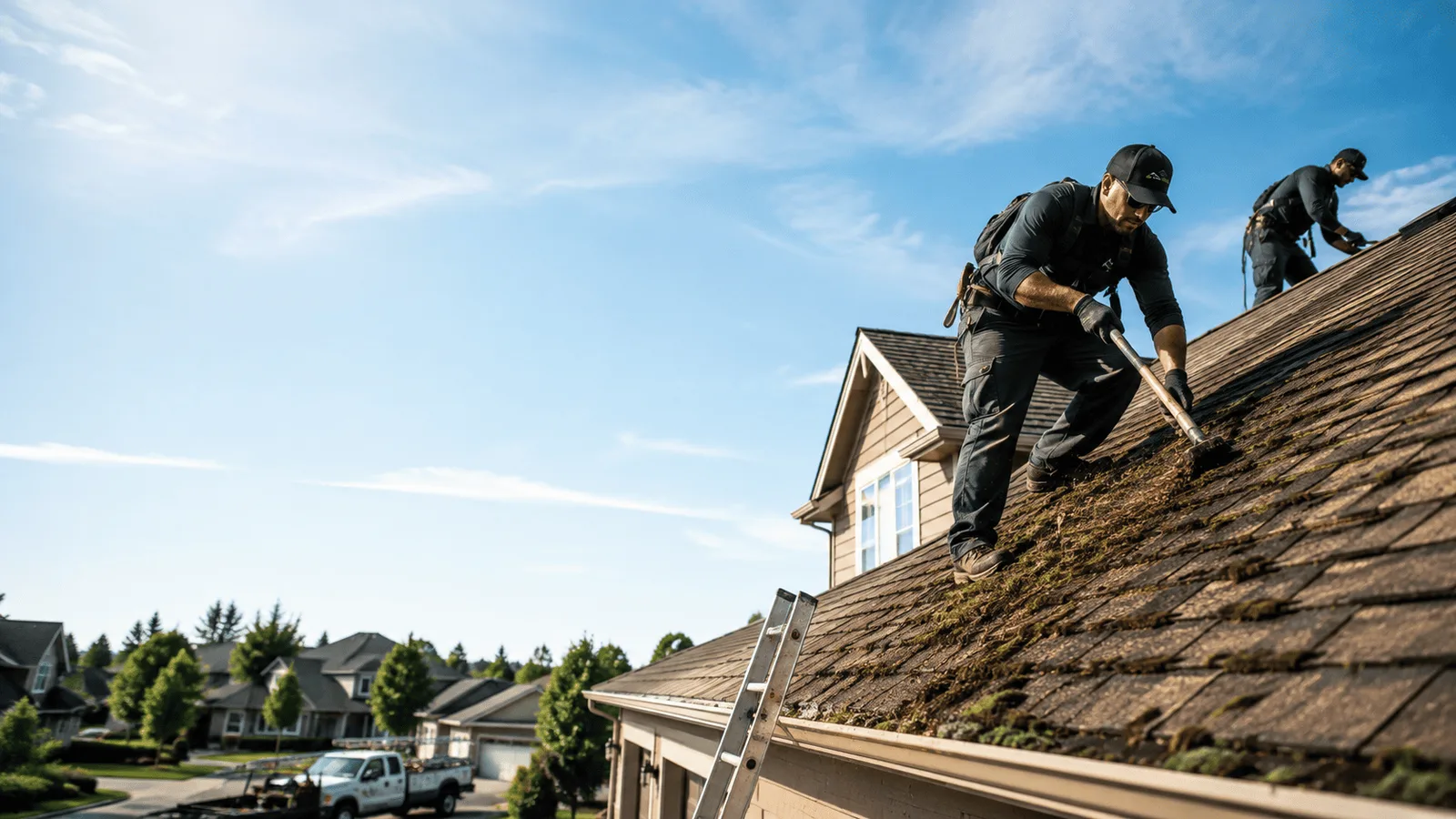 Roof Moss Removal in Roe, AR near me